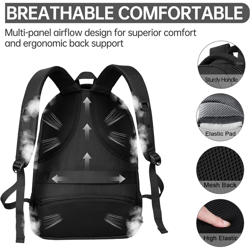 Large Travel Laptop Backpack,  - огляд і ціна Travel Backpack Anti Theft